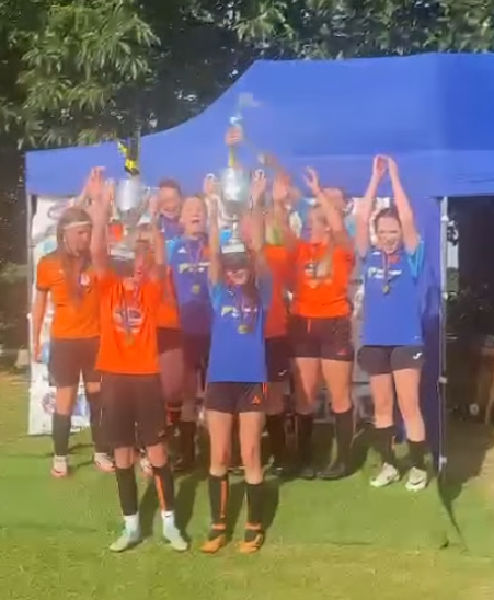 U14’s Girls Football Team Winners!